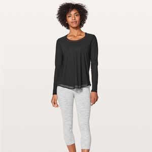 🍋Lululemon Lightweight Cropped Longsleeve